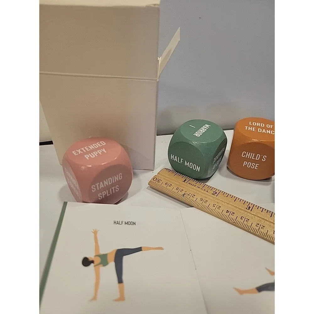 YOGA DICE KIT TRANQUILITY IS JUST A ROLL AWAY